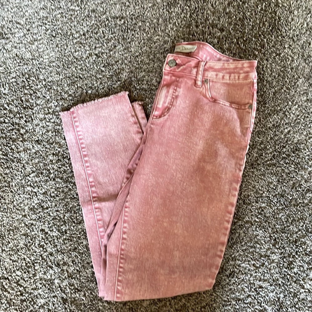 Women’s Pink Jeans - Size 8
